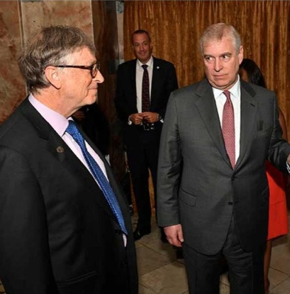 билл гейтс принц эндрю