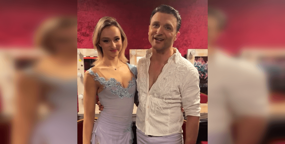 Украинские артисты Дмитрий и Дарья