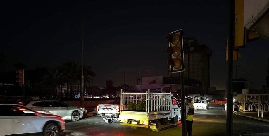 блэкаут в Багдаде