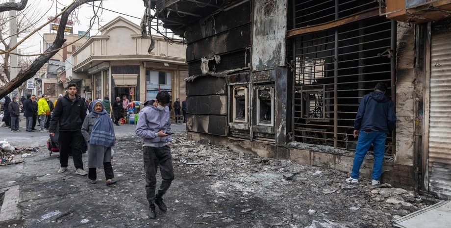 Протесты в Иране