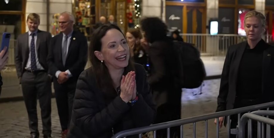 Мария Корина Мачадо в Осло