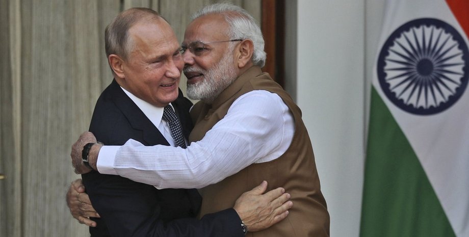 путин и нарендра моди