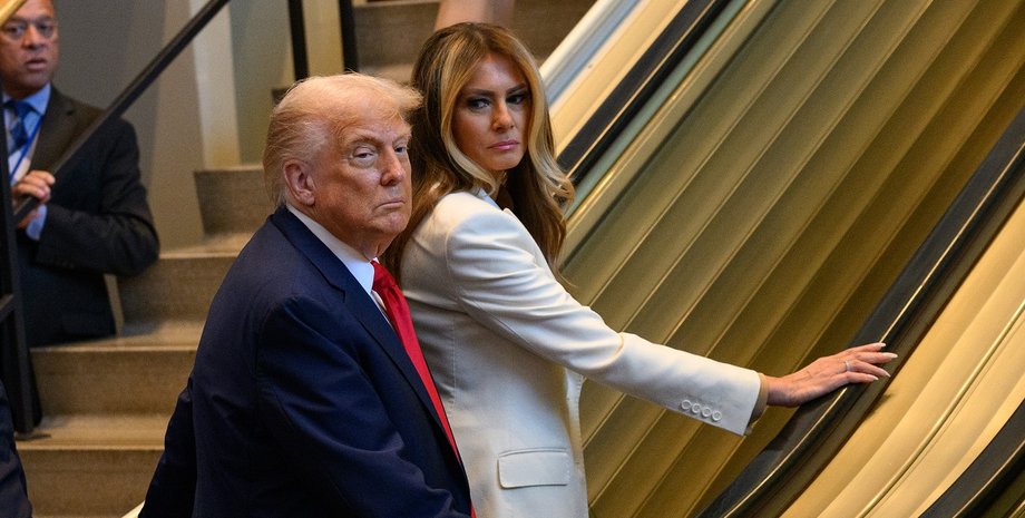 мелания трамп и дональд трамп в оон