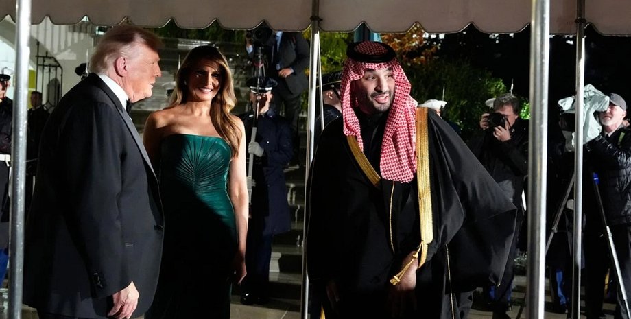 Мухаммед бин Салман трамп мелания трамп