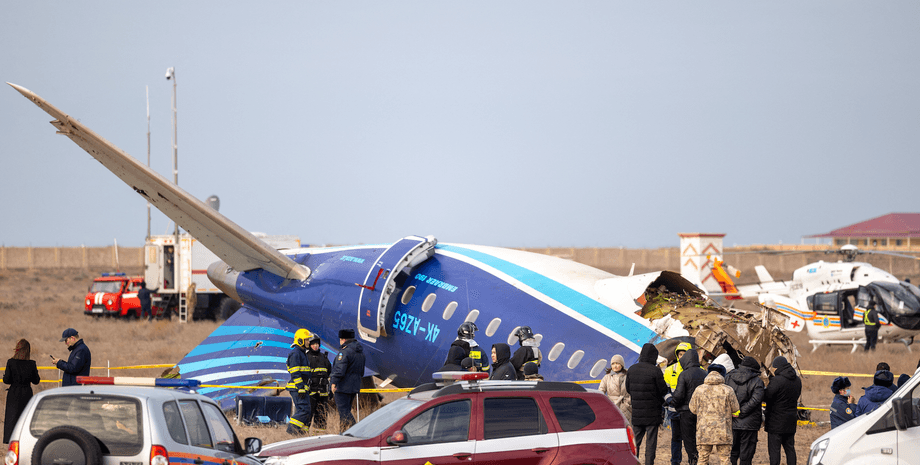 Embraer 190 потерпел крушение в Актау