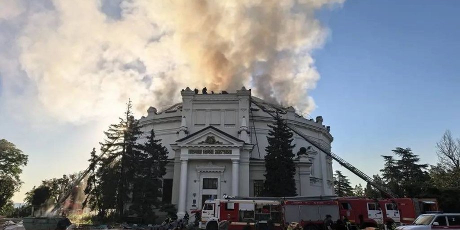 В ночь на 10 июня неизвестные беспилотники атаковали Крым.