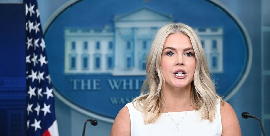 Кэролайн Левитт пресс-секретарь Белого дома встреча Трампа и Зеленского