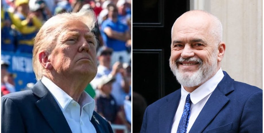 Дональд Трамп и Эди Рама